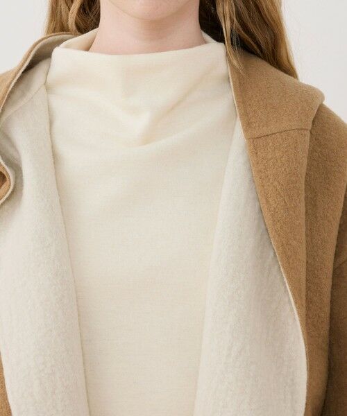 TOMORROWLAND / トゥモローランド その他アウター | シープライクダブルフェイス フーデッドコート | 詳細6