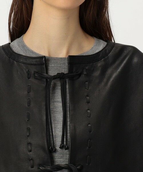 TOMORROWLAND / トゥモローランド レザーブルゾン・ジャケット | BY MALENE BIRGER ZOENA フリンジレザージャケット | 詳細6