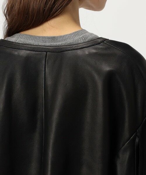 TOMORROWLAND / トゥモローランド レザーブルゾン・ジャケット | BY MALENE BIRGER ZOENA フリンジレザージャケット | 詳細7