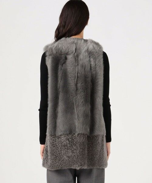 TOMORROWLAND / トゥモローランド ベスト | KARL DONOGHUE MIDI ムートンジレ | 詳細4