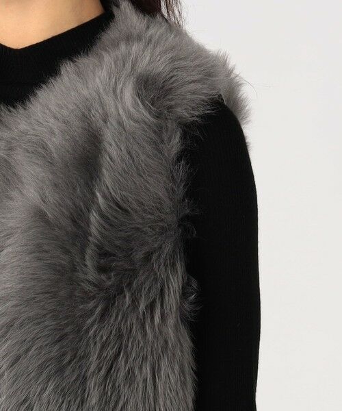 TOMORROWLAND / トゥモローランド ベスト | KARL DONOGHUE MIDI ムートンジレ | 詳細9