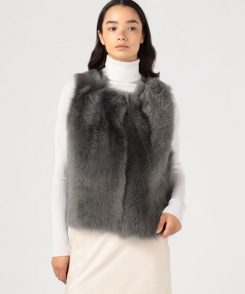 TOMORROWLAND / トゥモローランド ベスト | KARL DONOGHUE ショートムートンジレ | 詳細2