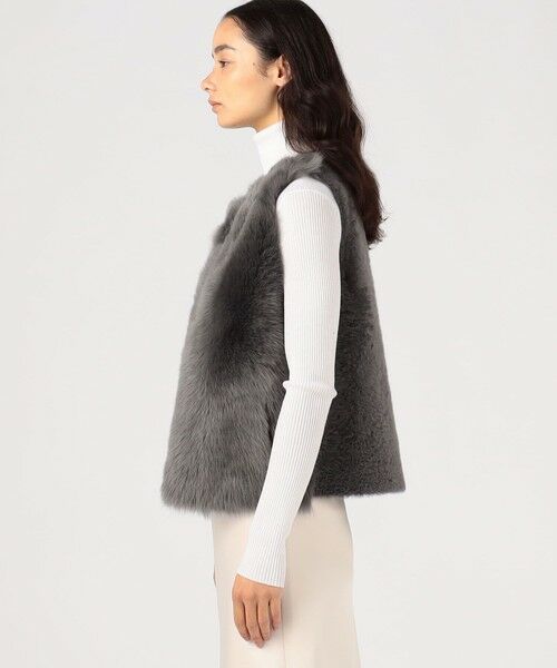 TOMORROWLAND / トゥモローランド ベスト | KARL DONOGHUE ショートムートンジレ | 詳細3