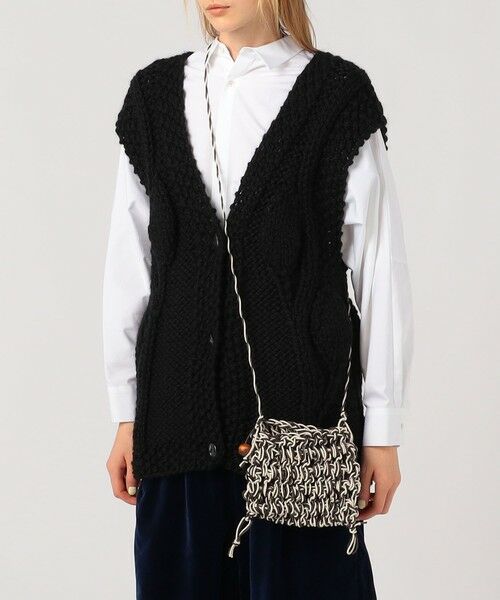 TOMORROWLAND / トゥモローランド ショルダーバッグ | MANY RHIZOMES CABLE POUCH | 詳細1