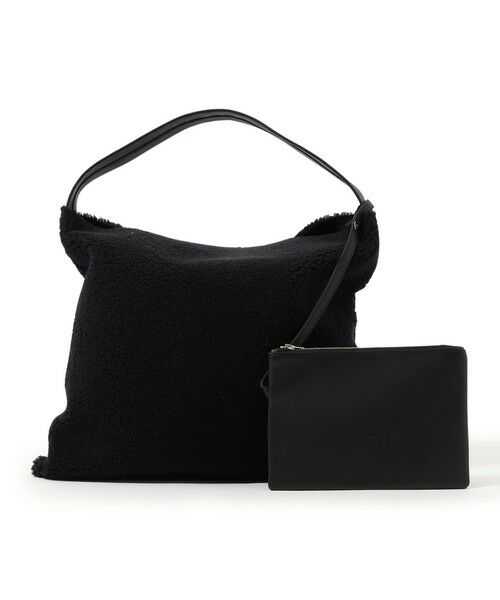 TOMORROWLAND / トゥモローランド トートバッグ | GALERIE VIE ムートン 2-wayトートバッグ(19 ブラック)
