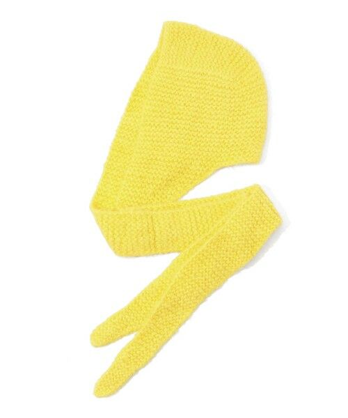 TOMORROWLAND/トゥモローランド KARAKORAM ACCESSORIES ボンネットスカーフ 23 イエロー F TOMORROWLAND/トゥモローランド KARAKORAM ACCESSORIES ボンネットスカーフ 23 イエロー F