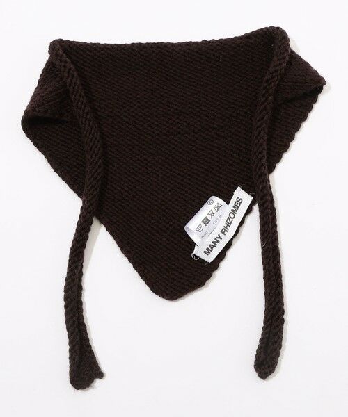 TOMORROWLAND / トゥモローランド バンダナ・スカーフ | MANY RHIZOMES AME SCARF | 詳細3