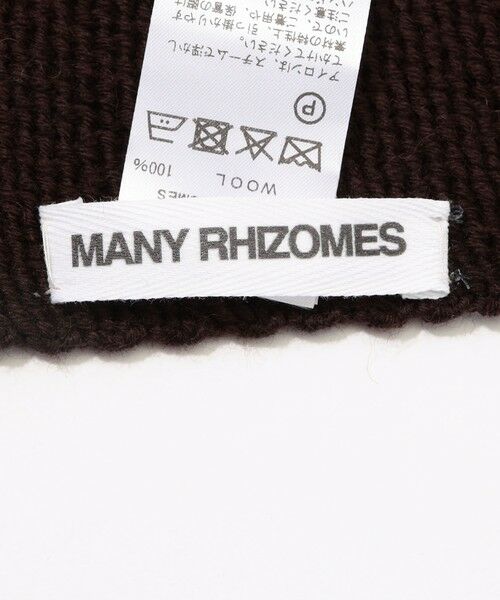 TOMORROWLAND / トゥモローランド バンダナ・スカーフ | MANY RHIZOMES AME SCARF | 詳細5