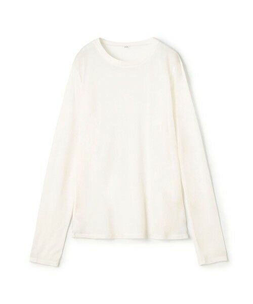 TOMORROWLAND / トゥモローランド Tシャツ | BASERANGE バンブー ロングスリーブプルオーバー(11 ホワイト)