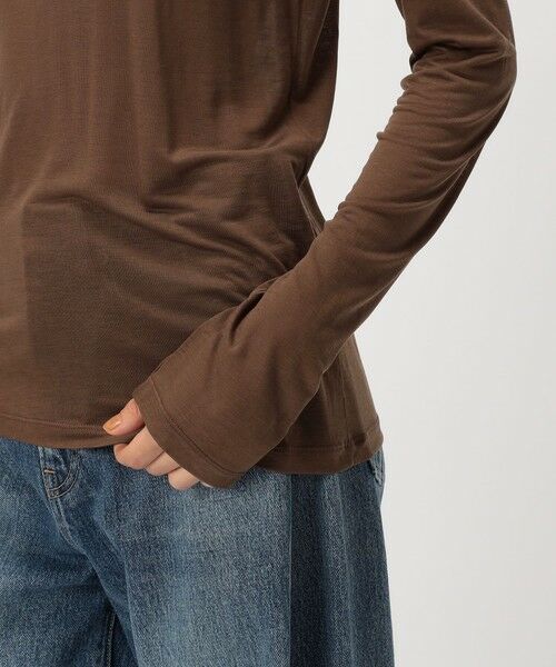 TOMORROWLAND / トゥモローランド Tシャツ | BASERANGE バンブー ロングスリーブプルオーバー | 詳細7