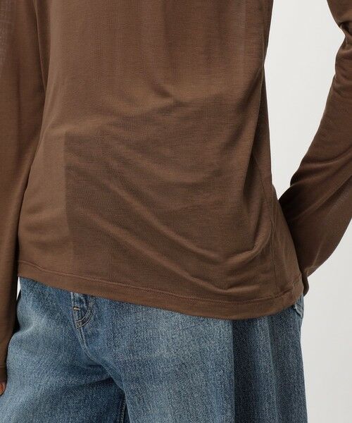 TOMORROWLAND / トゥモローランド Tシャツ | BASERANGE バンブー ロングスリーブプルオーバー | 詳細8
