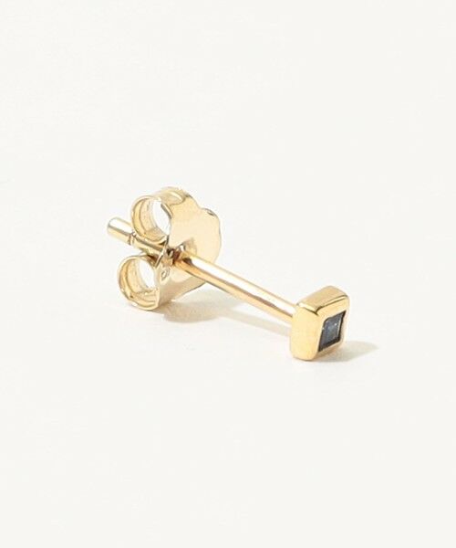 TOMORROWLAND / トゥモローランド ピアス・イヤリング | Metier Mini Bezel Set Princess Gemstone Studs 片耳ピアス | 詳細2