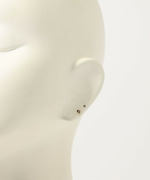 TOMORROWLAND / トゥモローランド ピアス・イヤリング | Metier Mini Bezel Set Princess Gemstone Studs 片耳ピアス | 詳細4