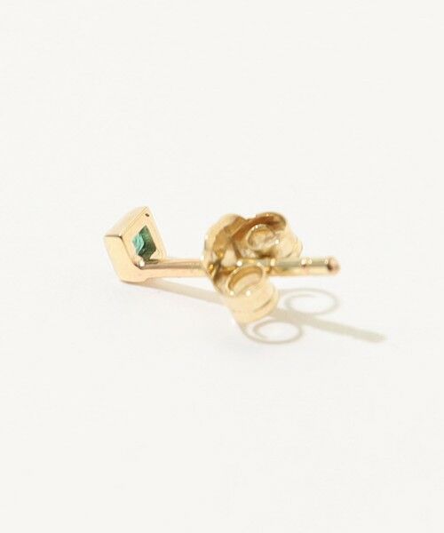 TOMORROWLAND / トゥモローランド ピアス・イヤリング | Metier Mini Bezel Set Princess Gemstone Studs 片耳ピアス | 詳細3