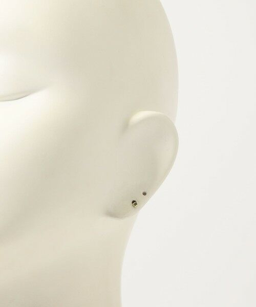 TOMORROWLAND / トゥモローランド ピアス・イヤリング | Metier Mini Bezel Set Princess Gemstone Studs 片耳ピアス | 詳細4