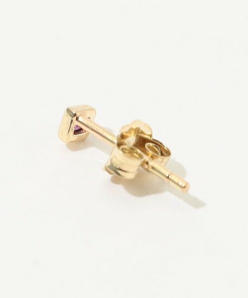 TOMORROWLAND / トゥモローランド ピアス・イヤリング | Metier Mini Bezel Set Princess Gemstone Studs 片耳ピアス | 詳細3
