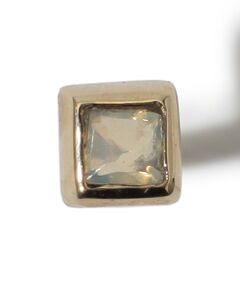 TOMORROWLAND / トゥモローランド ピアス・イヤリング | Metier Mini Bezel Set Princess Gemstone Studs 片耳ピアス