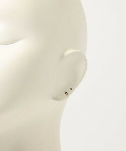 TOMORROWLAND / トゥモローランド ピアス・イヤリング | Metier Mini Bezel Set Princess Gemstone Studs 片耳ピアス | 詳細4