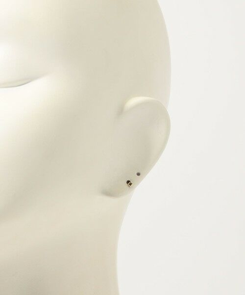 TOMORROWLAND / トゥモローランド ピアス・イヤリング | Metier  Mini Bezel Set Princess Gemstone Studs 片耳ピアス | 詳細4