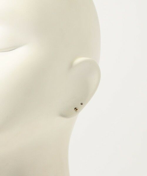 TOMORROWLAND / トゥモローランド ピアス・イヤリング | Metier Mini Bezel Set Princess Gemstone Studs 片耳ピアス | 詳細4