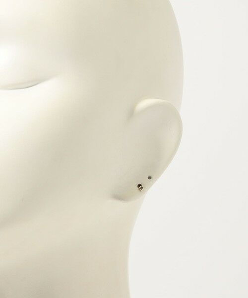 TOMORROWLAND / トゥモローランド ピアス・イヤリング | Metier Mini Bezel Set Princess Gemstone Studs 片耳ピアス | 詳細4