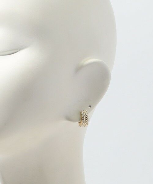 TOMORROWLAND / トゥモローランド ピアス・イヤリング | Kenneth Jay Lane Pearl Pave Huggies ピアス | 詳細4