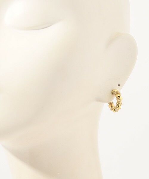 TOMORROWLAND / トゥモローランド ピアス・イヤリング | Kenneth Jay Lane Pearl Pave Hoops ピアス | 詳細4