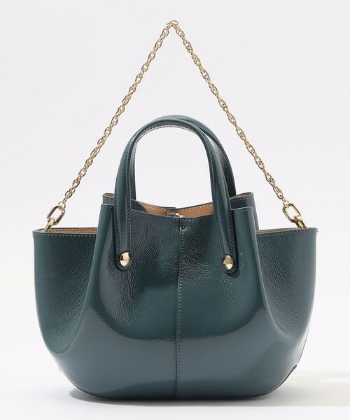 TOMORROWLAND / トゥモローランド ハンドバッグ | Atelier TOMORROWLAND SHELL MINI エナメルバッグ | 詳細6