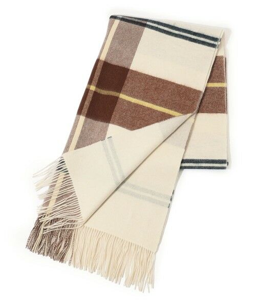 TOMORROWLAND / トゥモローランド マフラー・ショール・スヌード・ストール | TOMORROWLAND カシミヤ ダブルフェイス チェックストール | 詳細2