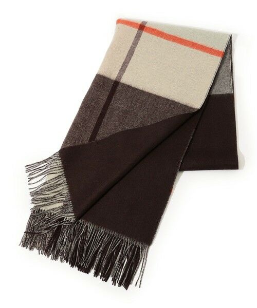 TOMORROWLAND / トゥモローランド マフラー・ショール・スヌード・ストール | TOMORROWLAND カシミヤ ダブルフェイス チェックストール | 詳細2