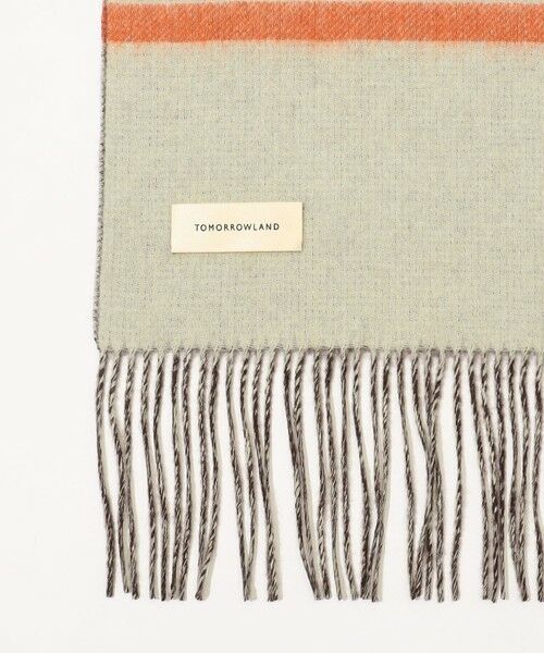 TOMORROWLAND / トゥモローランド マフラー・ショール・スヌード・ストール | TOMORROWLAND カシミヤ ダブルフェイス チェックストール | 詳細3