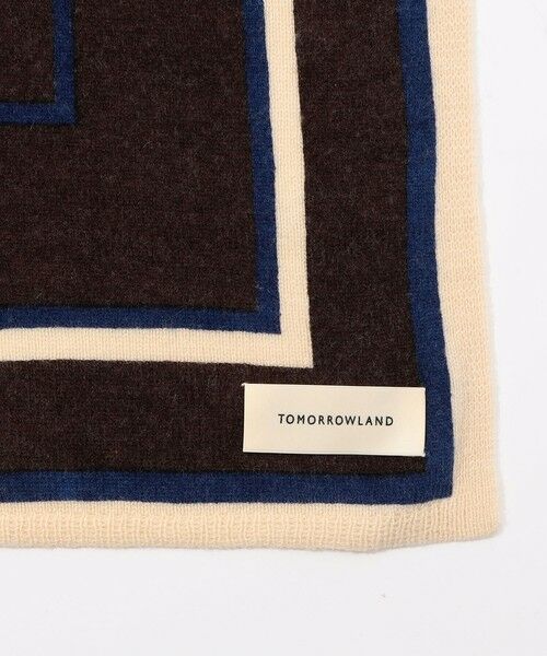 TOMORROWLAND / トゥモローランド マフラー・ショール・スヌード・ストール | TOMORROWLAND SQUARE KNIT ストール | 詳細3