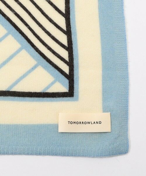 TOMORROWLAND / トゥモローランド マフラー・ショール・スヌード・ストール | TOMORROWLAND SQUARE KNIT ストール | 詳細3