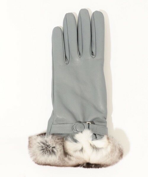 TOMORROWLAND / トゥモローランド 手袋 | Gala Gloves レッキスファー ベルテッド グローブ | 詳細2