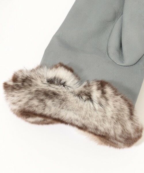 TOMORROWLAND / トゥモローランド 手袋 | Gala Gloves レッキスファー ベルテッド グローブ | 詳細4