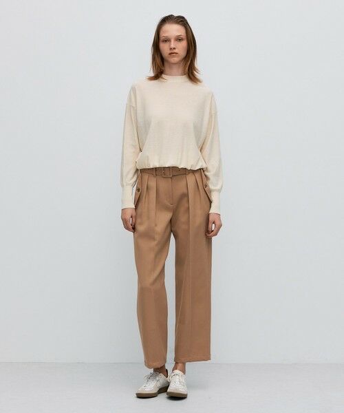 TOMORROWLAND / トゥモローランド ニット・セーター | スパークルファインウール クルーネックプルオーバー | 詳細1