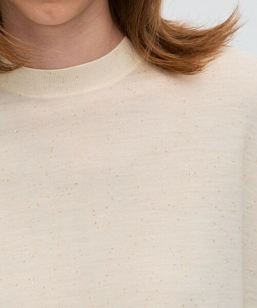 TOMORROWLAND / トゥモローランド ニット・セーター | スパークルファインウール クルーネックプルオーバー | 詳細5