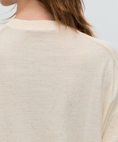 TOMORROWLAND / トゥモローランド ニット・セーター | スパークルファインウール クルーネックプルオーバー | 詳細6