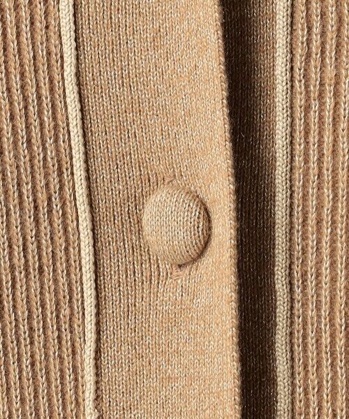 TOMORROWLAND / トゥモローランド ニット・セーター | ラメウール フラットカラーニットカーディガン | 詳細9
