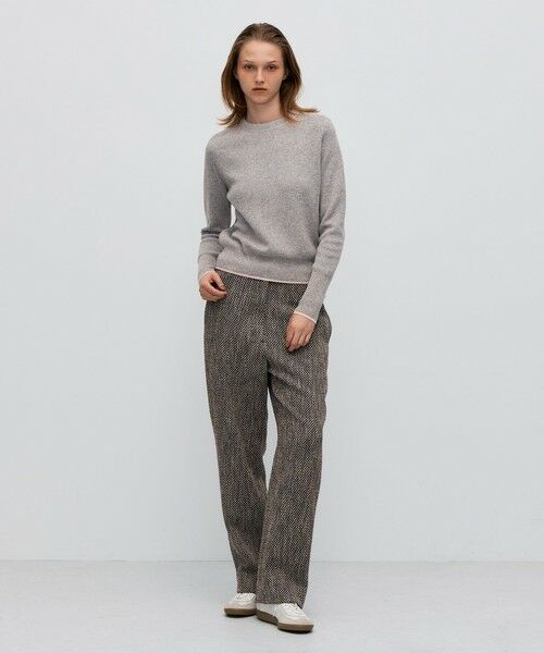 TOMORROWLAND / トゥモローランド ニット・セーター | ラメウール ベーシックプルオーバーニット | 詳細1