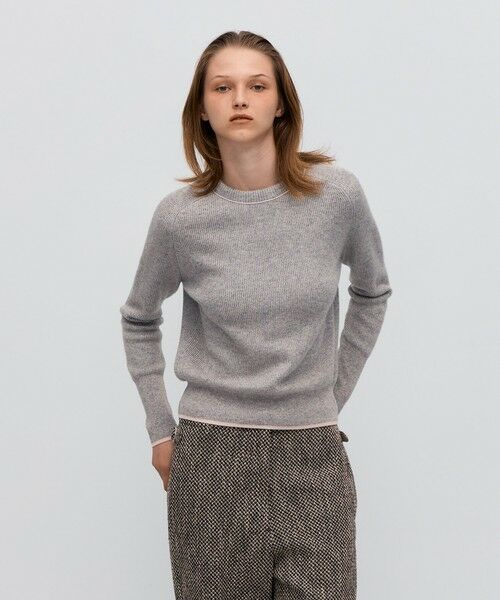 TOMORROWLAND / トゥモローランド ニット・セーター | ラメウール ベーシックプルオーバーニット | 詳細2