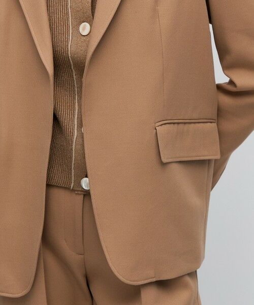TOMORROWLAND / トゥモローランド テーラードジャケット | コットンウールトリコチン ボックスジャケット | 詳細11