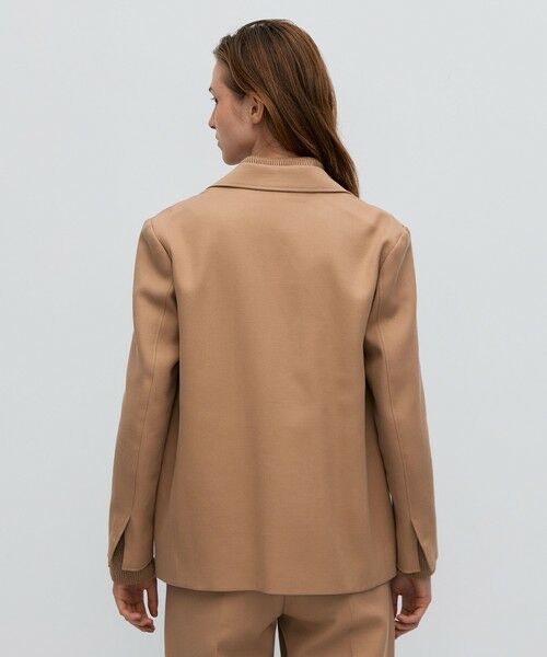 TOMORROWLAND / トゥモローランド テーラードジャケット | コットンウールトリコチン ボックスジャケット | 詳細4