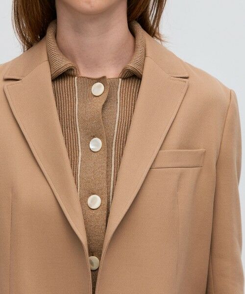 TOMORROWLAND / トゥモローランド テーラードジャケット | コットンウールトリコチン ボックスジャケット | 詳細6