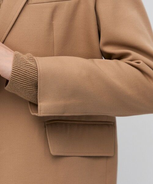 TOMORROWLAND / トゥモローランド テーラードジャケット | コットンウールトリコチン ボックスジャケット | 詳細8