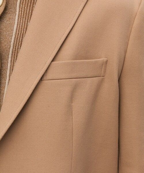 TOMORROWLAND / トゥモローランド テーラードジャケット | コットンウールトリコチン ボックスジャケット | 詳細9