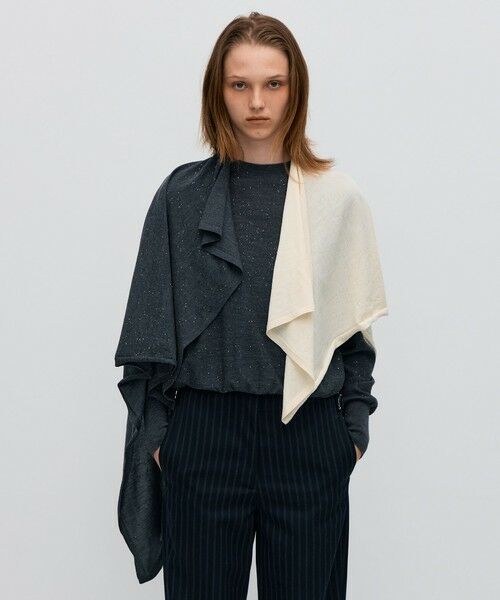 TOMORROWLAND / トゥモローランド バンダナ・スカーフ | スパークルファインウール ニットスカーフ | 詳細2