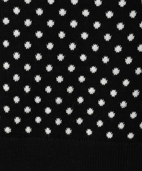 TOMORROWLAND / トゥモローランド ニット・セーター | コットンカシミヤ ドットジャカードクルーネックプルオーバー | 詳細10