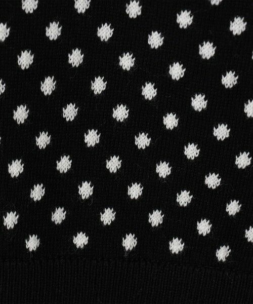 TOMORROWLAND / トゥモローランド カーディガン・ボレロ | コットンカシミヤ ドットジャカードポロカーディガン | 詳細8