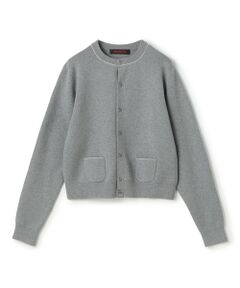 コットンカシミヤ パールポケットカーディガン